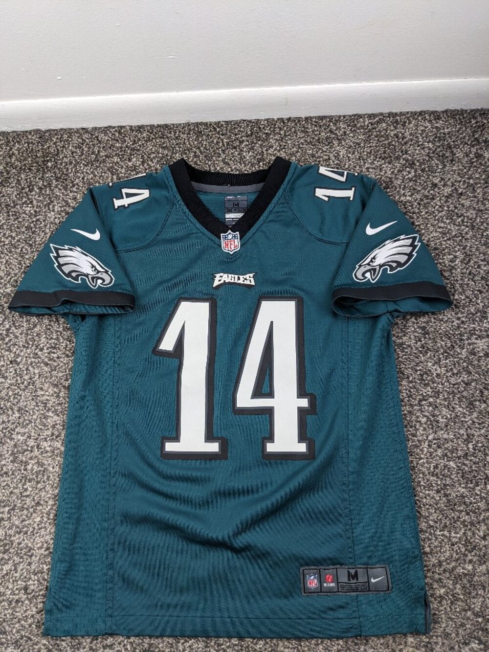 Philadelphia Eagles Jersey Riley Cooper Nike on Field Green Youth Boys Medium